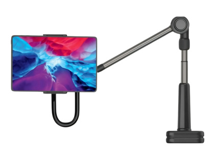 Univerzálny Flexibilný Kovový Kĺbový Stojan Rameno na Stôl s Regulovateľným Držiakom pre Tablet Telefón Mobil