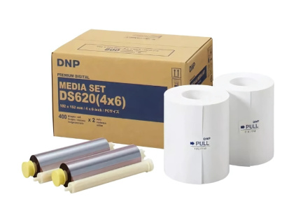 Sada 800ks Papierov pre Termosublimačný Tlačiarne DNP DS620 Fotografia 10x15cm