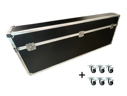 Přenosný Pojízdný Flight Case Bezpečnostní Transportní Obal na Digitální Banner Displej Výběr Variant