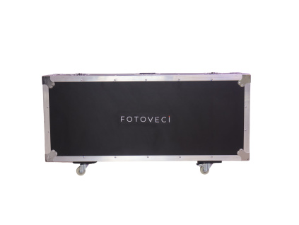 Přenosný Pojízdný Flight Case Bezpečnostní Transportní Obal na Pojízdnou LED Smart TV Výběr Variant (Velikost Pro 24")