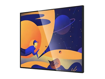 Reklamné Premietacie Displej Štvorec ArtWall Digitálny Obraz Banner Obrazovka Reklama 4K Digiposter Vysoká Svietivosť Totem Čierny Výber Variant