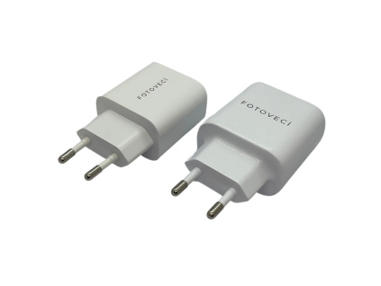Rychlonabíječka USB Adaptér do Sítě EU Plug do Zásuvky USB-C Výběr Variant