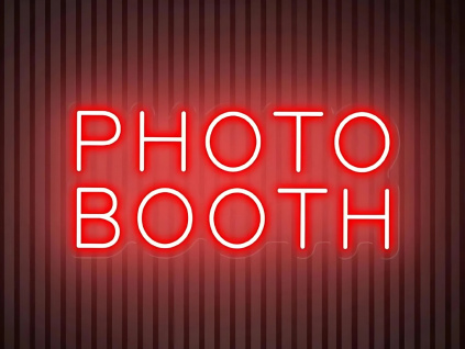 Neonový Nápis Neon LED Photobooth Fotokoutek Fotobudka Party Event Akce (Vyrábíme i na Míru)