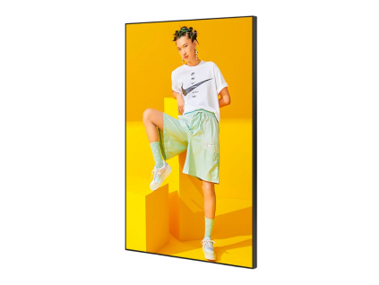 Závěsný Reklamní Digitální Banner Vysoká Svitívost Obrazovky Smart Displej Android Digiposter Infokiosek 2K 4K Výběr Variant (Varianta 55" Rozlišení 2K)