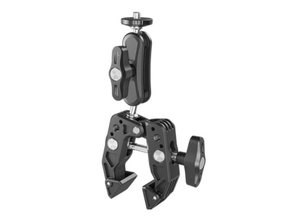 Regulovateľný Flexibilný Magic Arm Držiak Adaptér Super Crab Clamp s 1/4" Závitom
