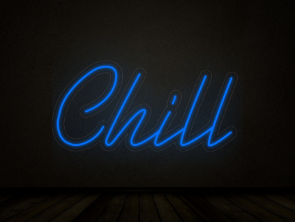 Neónový Nápis Neon LED Chill 2 (Vyrábame aj na Mieru)