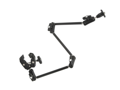Super Magic Arm 80cm Univerzální Kloubový Flexibilní Držák Rameno k Fotoaparátu Cold Shoe 1/4 Crab Clamp Svorka