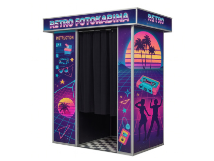 Mobilná Kiosková Eventová Dotyková Fotobudka Vyrobená na Mieru Fotokútik Fotokabína Selfie ID Photo Booth, All Inclusive