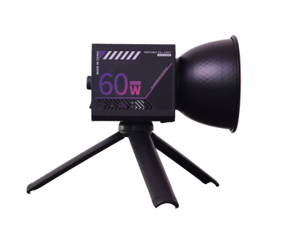 LED RGB Reflektor Fotografické Multifunkční Ruční Studio Světlo s Rukojetí COB 60W