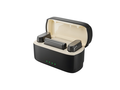 Telesin Profesionální Bezdrátový 2x Mikrofon Set USB-C s Potlačením Šumu na Natáčení Videí