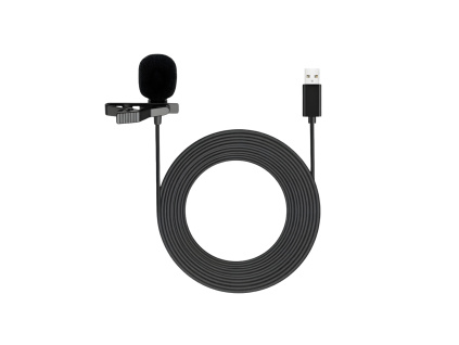 Kabelový PC Kondenzátorový Mikrofon USB 1,5m