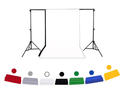 Fotoplátno Fotopozadí Fotografické Pozadí 3 x 3m - Výběr barev