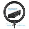 53 cm Průměr 21" -  Kruhové Foto Světlo Fotografický Kruh Video Ring