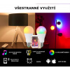 Barevná Smart LED Žárovka 15W