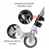 Sada Koleček Kolečka pro Studiové Stativy (3ks)