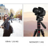 Andoer 2 v 1 Tripod Monopod Foto Stativ 200 cm, 5 kg
