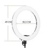 49 cm Priemer 19" - Travor Kruhové Foto Svetlo Fotografický Kruh Video Ring + Statív 200 cm