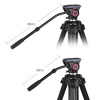 Profesionálny Andoer Hliníkový Foto Statív s Fluidnou Hlavou 180 cm