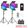 Neewer RGB480 Set 2x LED RGB Světlo Panel + 2x Stativ 200 cm
