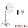 (10000lm!) LED Octagon Softbox Svetlo + Statív + Ovládač Oktagon