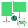 Sada Zelené Foto Pozadie 150x200 cm + Statív 200 cm + 2x Sandbag