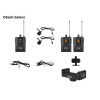 EYK Mobilný Bezdrôtový Klopový Duálny Mikrofón UHF 60m