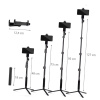 Andoer 2 v 1 Tripod Monopod Selfie Tyč 127 cm