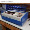 CNC CO2 Laserová Gravírka Plotr 40W, 30 x 20 cm