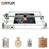 Ortur Aufero Laser 2 CNC Gravírka 3939 Laserový Gravírovací Stroj Ploter 5,5W True Power Gravíruje kovy