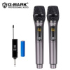 Set UHF Duální Digitální Ruční Bezdrátový Karaoke Set Mikrofon