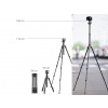 K&F CONCEPT Foto Stativ Flexibilní Tripod 160cm, 8kg