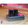 2x Baterie NP-FW50 2000 mAh Pro Fotoaparáty + Duální Nabíječka