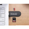 Čtečka Paměťových Karet USB-C OTG Vstup SD/SDHC/SDXC, Výstup USB/USB-C