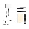 LED Světlo Panel + Flat Lay Stativ na Stůl + Ovladač (5500 LUX/0,5m)