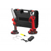 Set AKU Elektrická Řetězová Pila 10 cm a Nůžky + 2x Baterie
