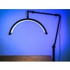 Studiová Kosmetická Pásová Beauty LED Lampa 20W Half Moon Výběr Barev (Barva Bílá)