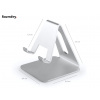 Hliníkový Držák Stand Stojan Stojánek iPhone iPad Tablet Smarphone