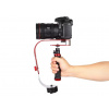 Jednoruční Hliníkový Gimbal Profesionální Ruční Stabilizátor DSLR pro Videokamery, Akční kamery a Smartphone MadMan