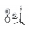 Telesin LED Osvětlení Beauty Světýlko 180° Mini Ring Light Magsafe Selfie Light 3 Módy