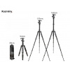 Zomei Modulární Stativ Tripod s Panoramatickou Stativovou Hlavou pro Videokameru, Fotoapárát, Telefon 160cm, 8kg