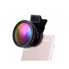 Súprava Objektív 2v1 0,45X Wide Angle + 15X Macro Záber s Klipom pre Mobily
