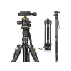 Uegogo C206 Profesionální Foto Stativ Flexibilní Tripod Monopod 206cm, 10kg