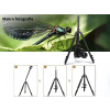 Uegogo C206 Profesionální Foto Stativ Flexibilní Tripod 206cm, 10kg