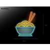 Neonový Nápis Neon LED Ramen Nudle Bistro Restaurace (Vyrábíme i na Míru)