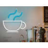 Neonový Nápis Neon LED Káva Čaj Bistro Kavárna (Vyrábíme i na Míru) (Varianta Žádná)