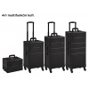 Velký Robustní Kufr na Příslušenství Kosmetický Box Beauty Vozík Flight Case 4v1