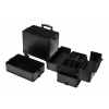 Velký Robustní Kufr na Příslušenství Kosmetický Box Beauty Vozík Flight Case 4v1