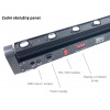 Otočný LED Bar Spider RGB Efekt DMX Beam Hlava Reflektor 8 x 15W
