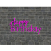Neonový Nápis Neon LED Narozeniny Party Oslava Happy Birthday (Vyrábíme i na Míru)