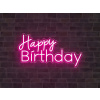 Neonový Nápis Neon LED Narozeniny Party Oslava Happy Birthday (Vyrábíme i na Míru)